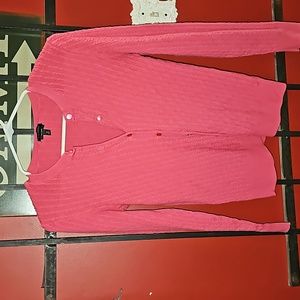 Pink cardigan